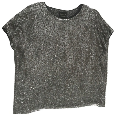 Pre-owned Lanvin Silver Top