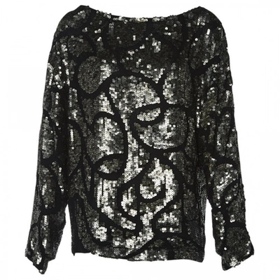 Pre-owned Antik Batik Black Top