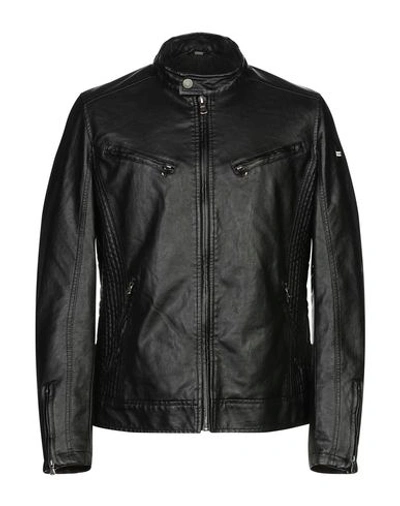 Shop Alessandro Dell'acqua Man Jacket Black Size 36 Polyurethane