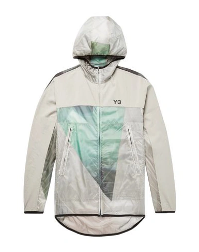 Shop Y-3 Jacket In Light Grey