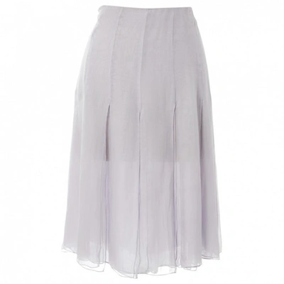 VALENTINO Pre-owned Mid-length Skirt In Purple