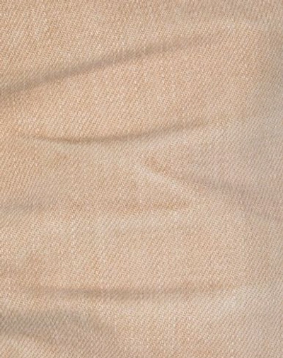 Shop Fabric Brand & Co. Denim Pants In Sand