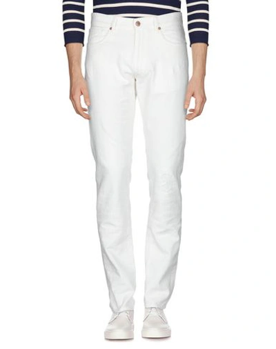 Shop Incotex Jeans In White