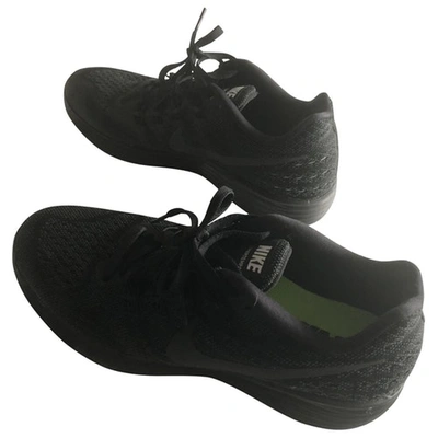 Pre-owned Nike Trainers In Black