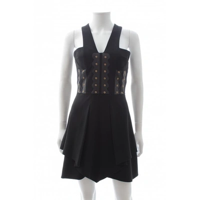 Pre-owned Versace Dress In Black