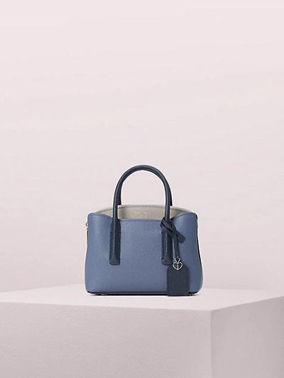 Shop Kate Spade Margaux Mini Satchel In Celestial Blue Multi