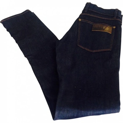 Pre-owned April77 Jeans Blau