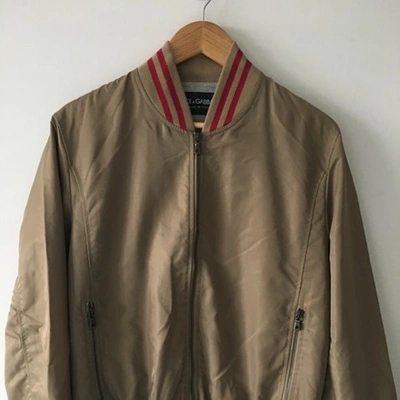 Pre-owned Dolce & Gabbana Beige Jacket