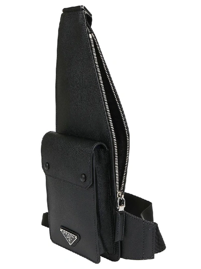 Shop Prada Shoulder Bag In Nero