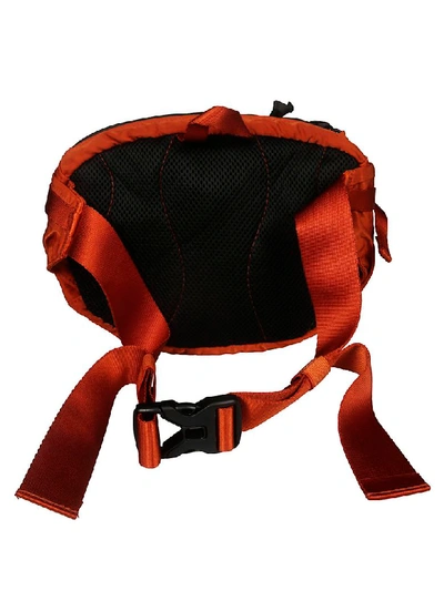 Shop C.p. Company Logo Belt Bag In Orange
