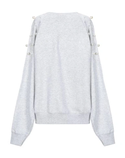 Shop Forte Dei Marmi Couture Sweatshirts In Light Grey