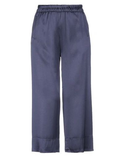 Shop True Tradition 3/4-length Shorts In Dark Blue