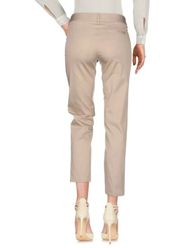 Shop Alberto Biani Pants In Dove Grey