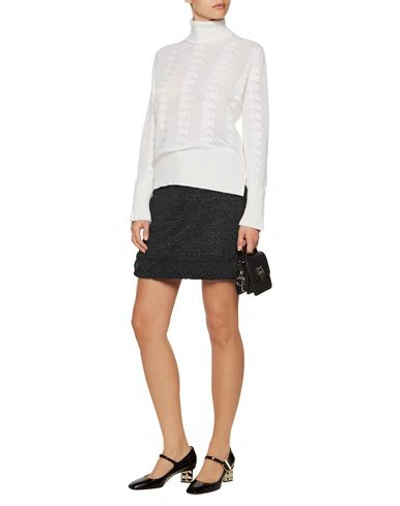 Shop Thom Browne Mini Skirt In Black