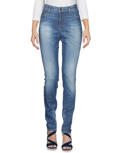Armani Exchange Denim Pants In Blue