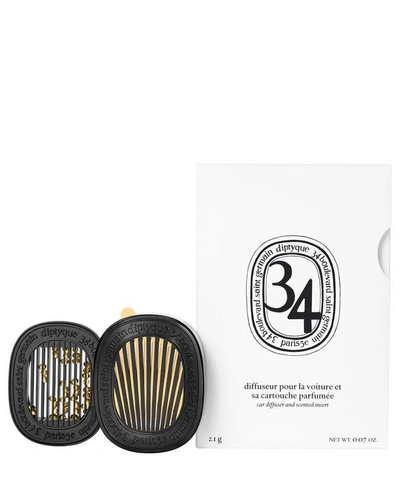 Diptyque 34 Boulevard Saint Germain Car Diffuser Refill In White
