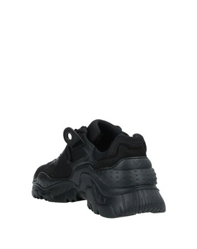 Shop N°21 Woman Sneakers Black Size 7 Soft Leather, Textile Fibers