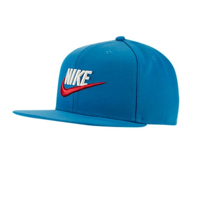 Shop Nike Unisex Pro Futura Snapback Hat In Blue