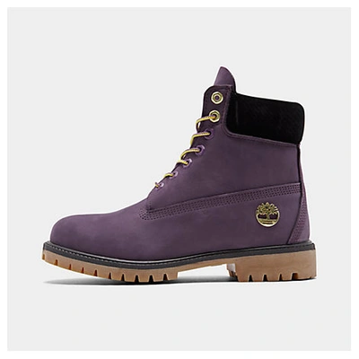 Shop Timberland Men's X Nba Los Angeles Lakers 6 Inch Classic Boots In Purple