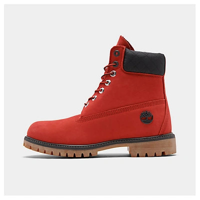 Shop Timberland Men's X Nba Chicago Bulls 6 Inch Premium Classic Boots In Red
