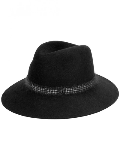 Shop Maison Michel Henrietta Hat In Black