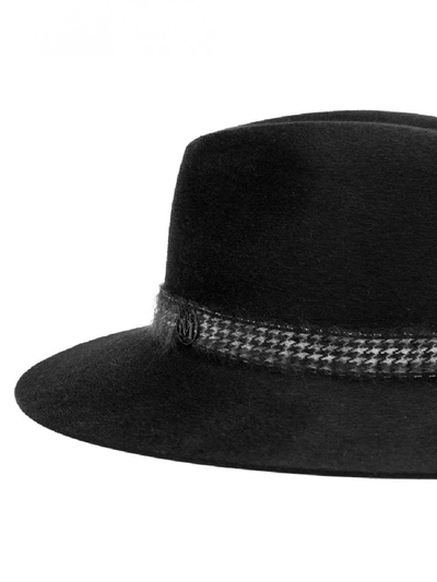Shop Maison Michel Henrietta Hat In Black