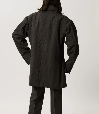 Shop Vivienne Westwood Wittgenstein Jacket Morning Stripe In Grey