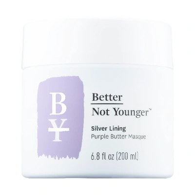 Shop Better Not Younger Silver Lining Purple Butter Hair Mask 6.8 oz/ 200 ml