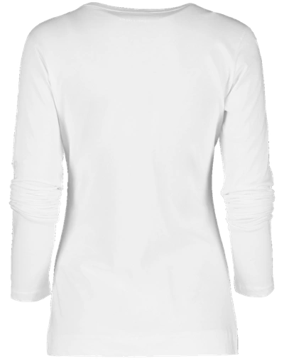 Shop Adam Lippes Cotton Crewneck T-shirt In White