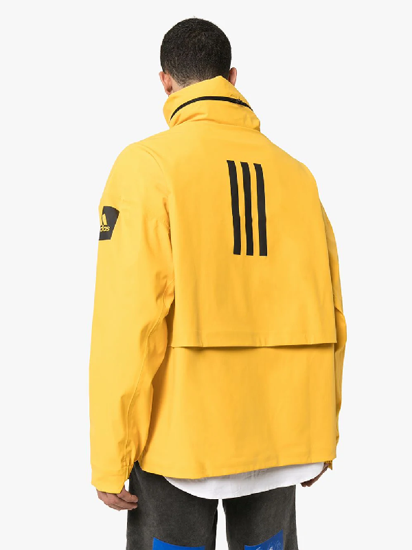 adidas yellow raincoat