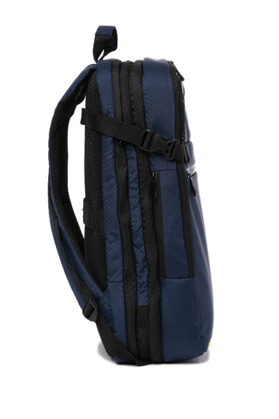 Shop Duchamp Getaway Backpack Suitcase In Navy