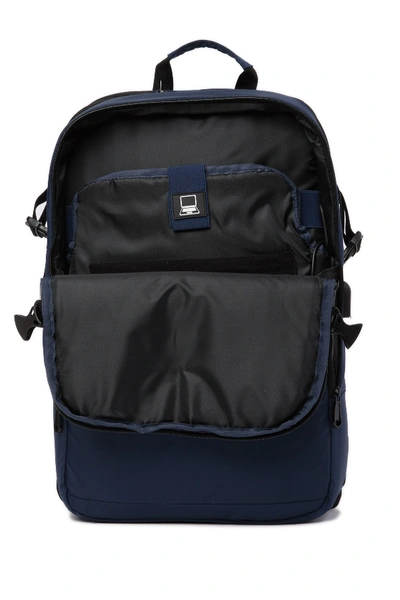 Shop Duchamp Getaway Backpack Suitcase In Navy