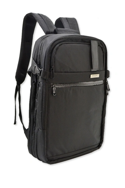 Shop Duchamp Getaway Carry-on Backpack Suitcase In Black