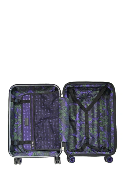 Shop Robert Graham Straton 20" Carry-on Spinner Suitcase In Grey