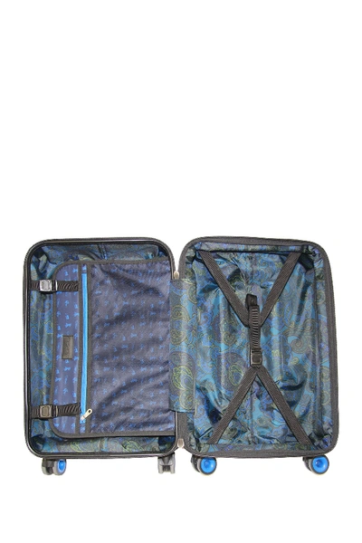 Shop Robert Graham Straton 20" Carry-on Spinner Suitcase In Black