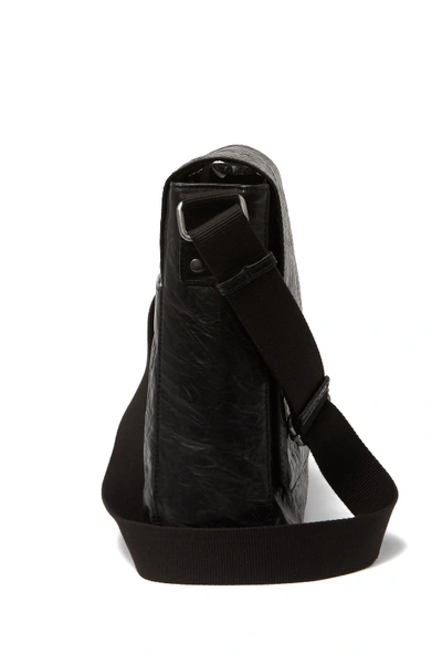 Shop Frye Leather Messenger Bag In Black