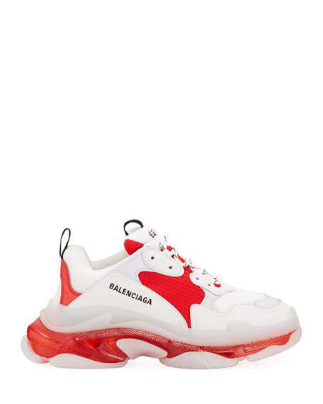 white and grey balenciaga