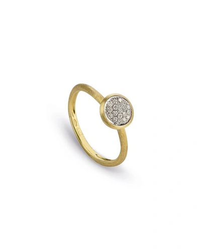 Shop Marco Bicego Jaipur 18k Diamond Bezel Ring