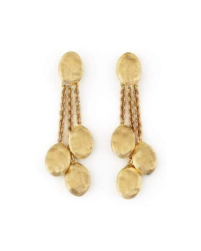Shop Marco Bicego Siviglia 18k Gold 3-strand Drop Earrings
