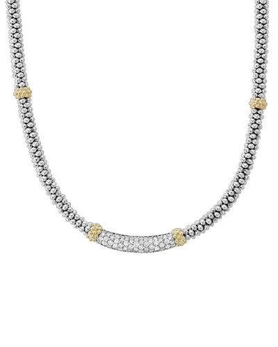 Shop Lagos Diamond Lux Diamond-station Necklace