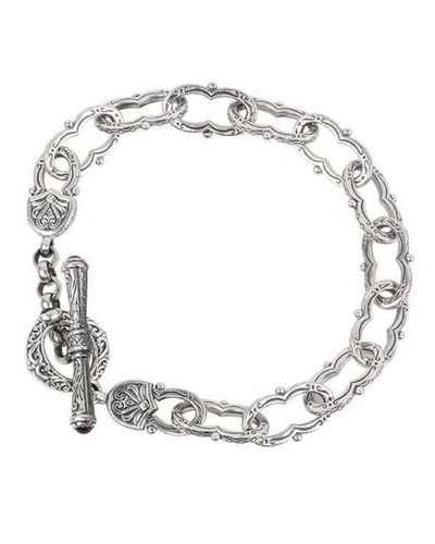 Shop Konstantino Kleos Silver Figure 8-link Bracelet