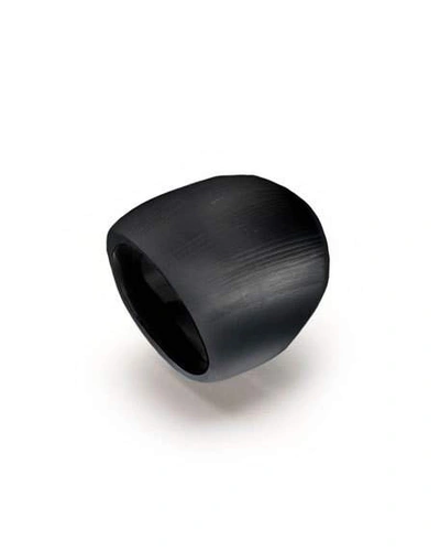 Shop Alexis Bittar Block Ring In Black