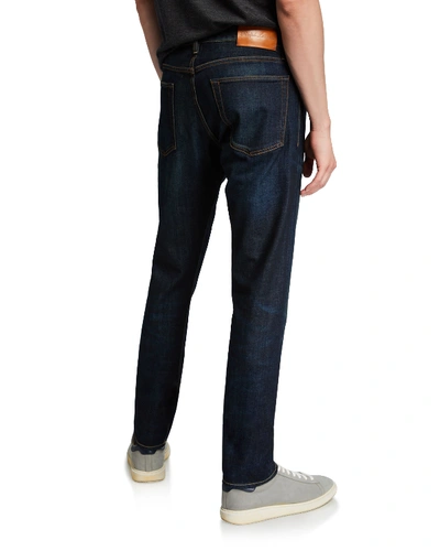 Shop Ralph Lauren Men's Straight Denim Jeans In Blue
