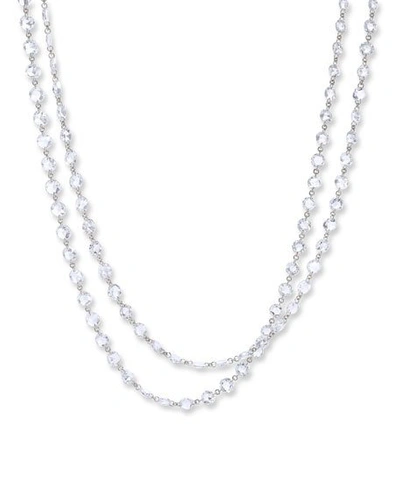 Shop 64 Facets Long Rose-cut Diamond Necklace