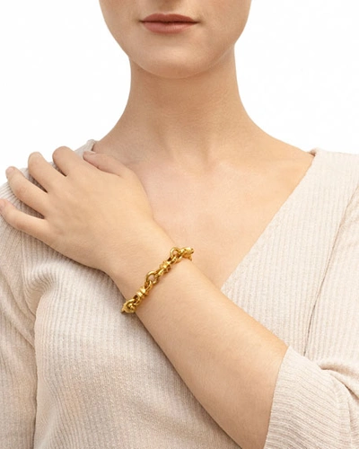 Shop Ben-amun Small Chain-link Bracelet In Gold