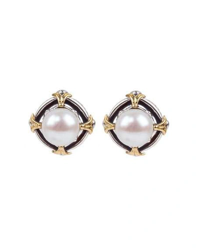 Shop Konstantino Kleos 7.5-8mm Pearl-post Earrings