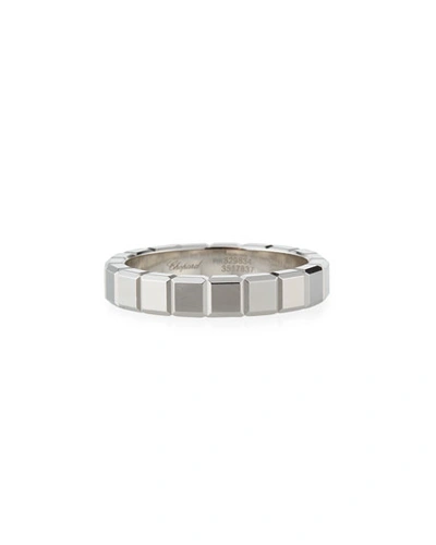 Shop Chopard 18k White Gold Ice Cube Ring