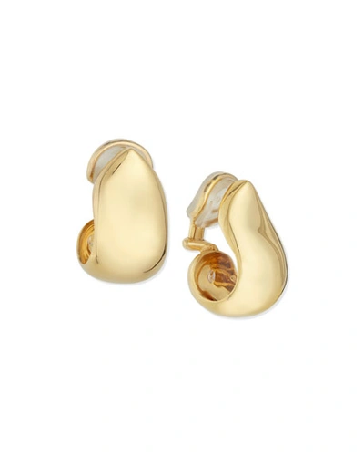 Shop Tamara Comolli 18k Yellow Gold Xl Clip-on Earrings