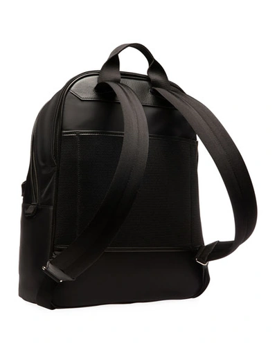 Shop Bally Men's Ferey Nylon Trainspotting Backpack In Black
