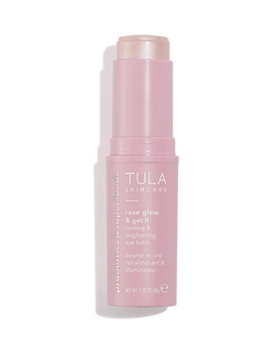 Shop Tula Rose Glow & Get It Cooling & Brightening Eye Balm
